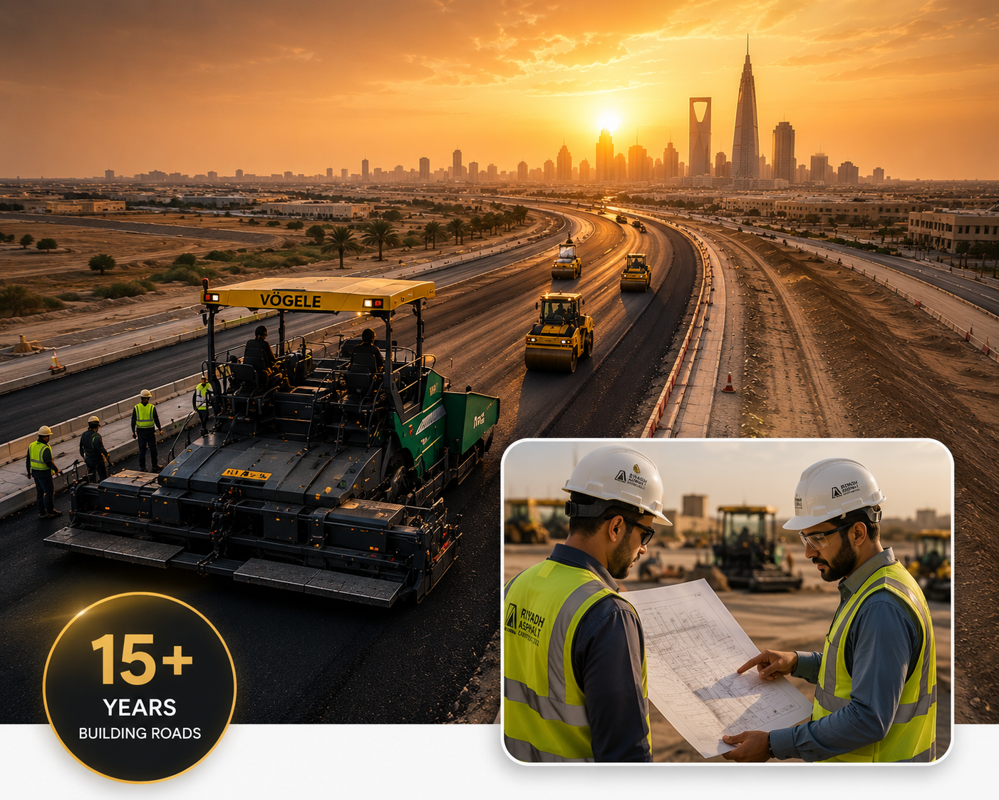 OUR STORY OF ASPHALT IN RIYADH