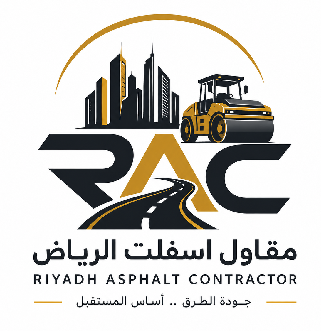 riyadh asphalt logo